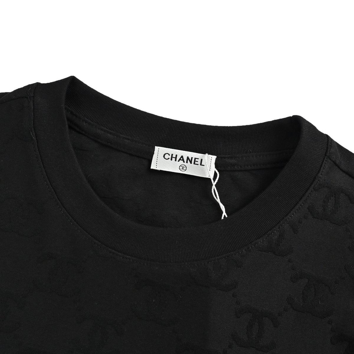 Chanel 26ss all-over presbyopia jacquard short sleeves