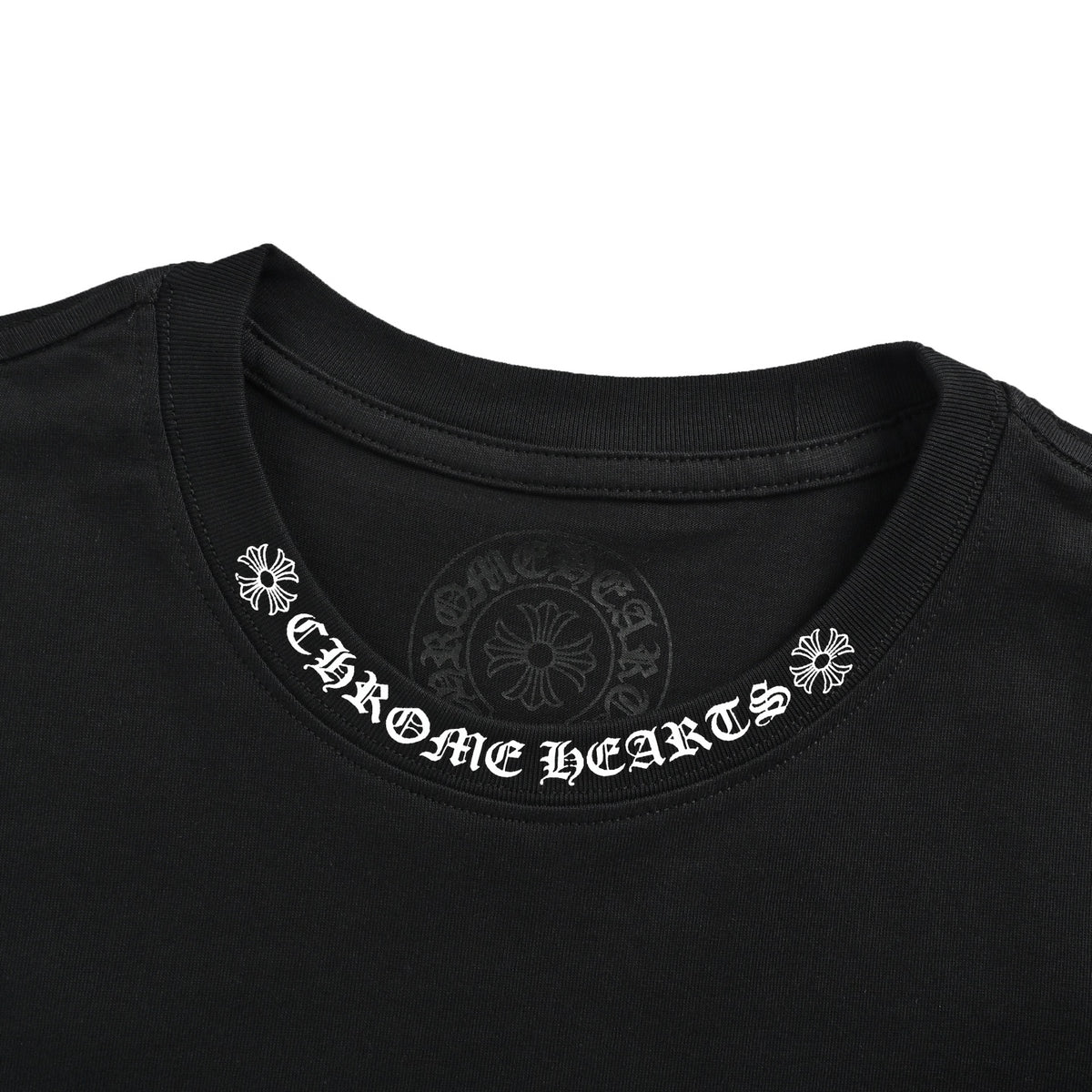 Chrome Hearts Sanskrit cross printed short sleeves