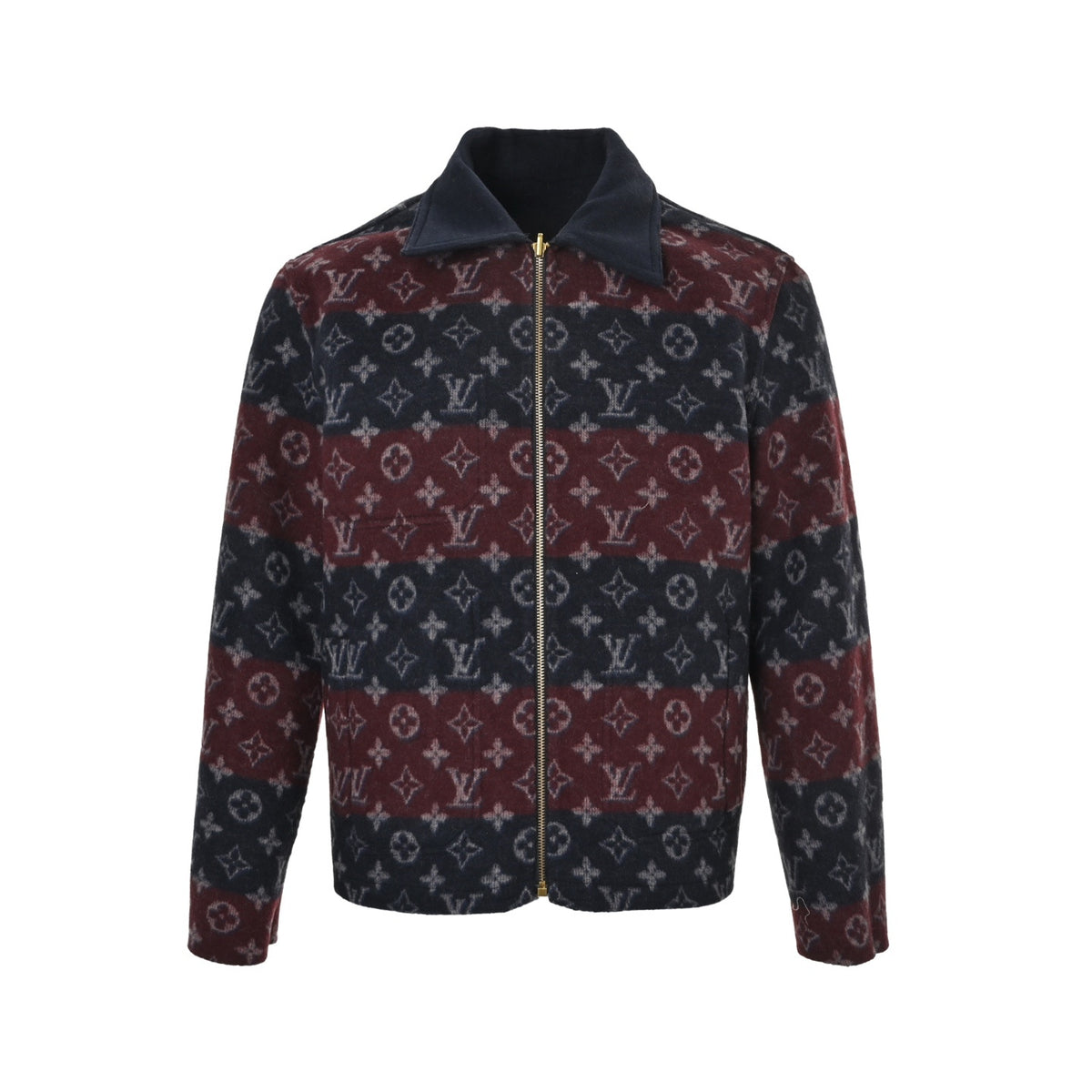 Louis Vuitton 25Fw presbyopic logo double-sided wool jacket