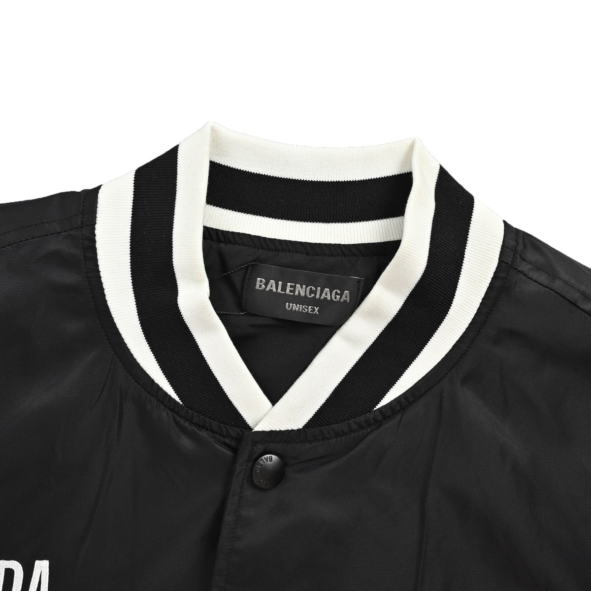 Balenciaga 26ss NBA joint embroidered baseball jacket