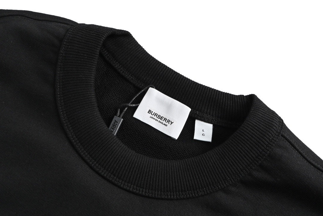 Burberry classic foam letter print crew neck sweatshirt