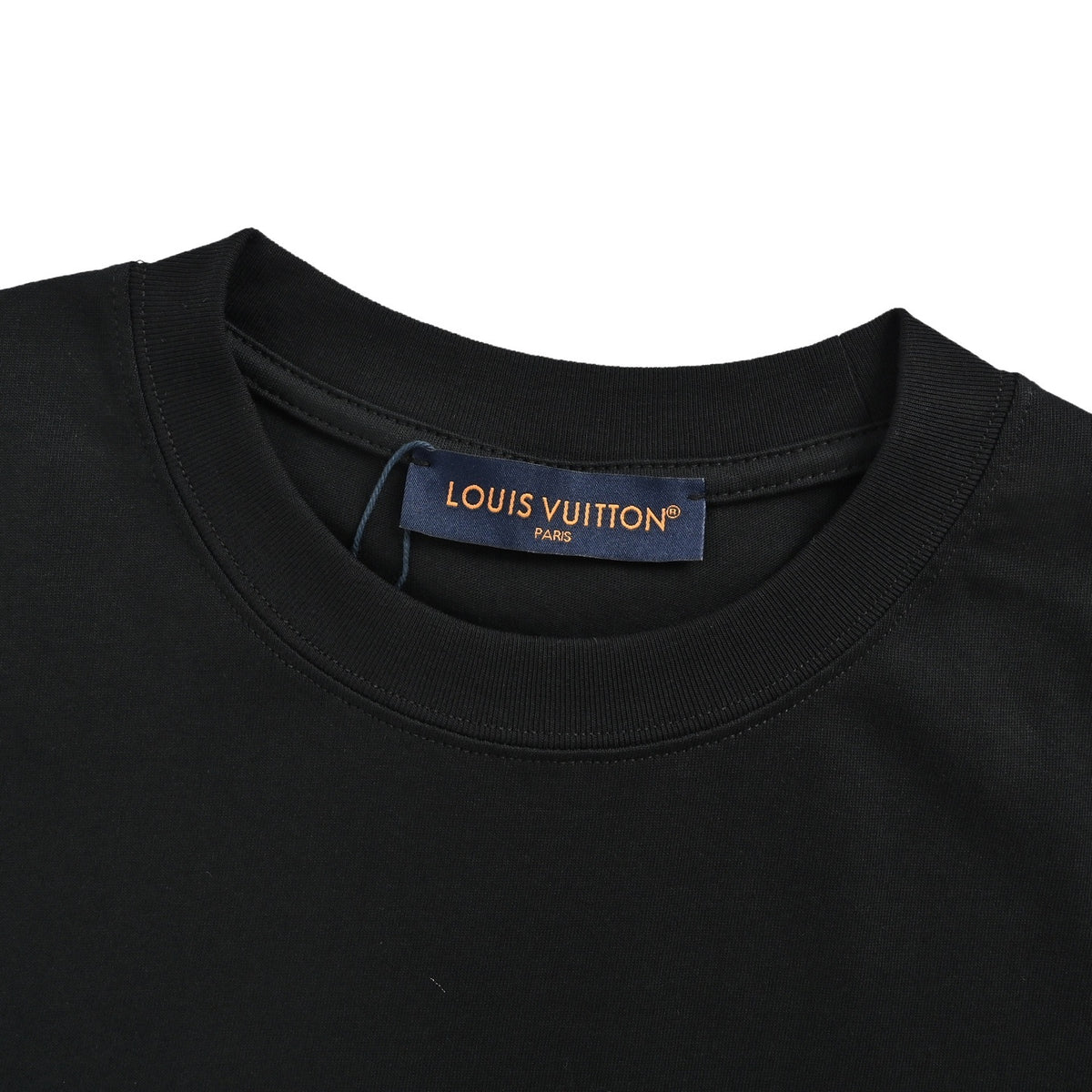Louis Vuitton red label letter embroidered short sleeves