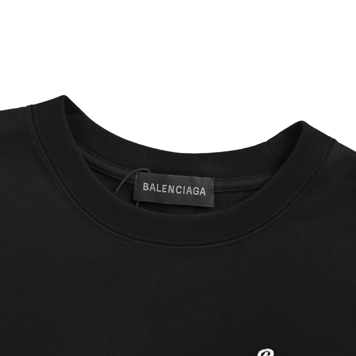 Balenciaga Beverly Hills embroidered small label short sleeves