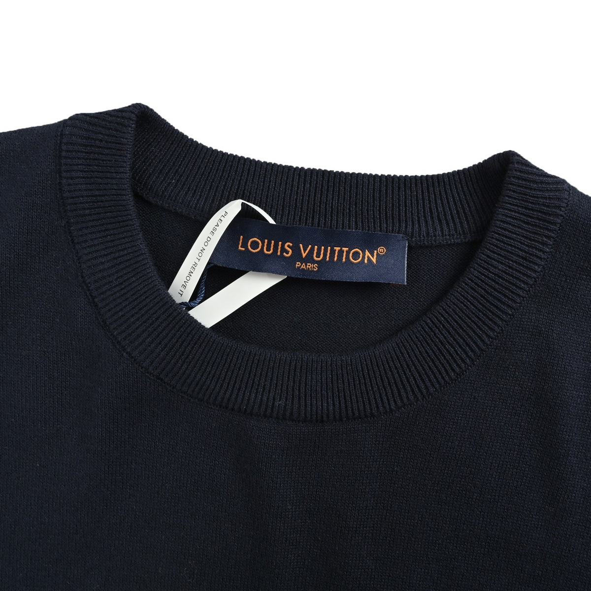Louis Vuitton 22ss Nigo love jacquard knitted short sleeves