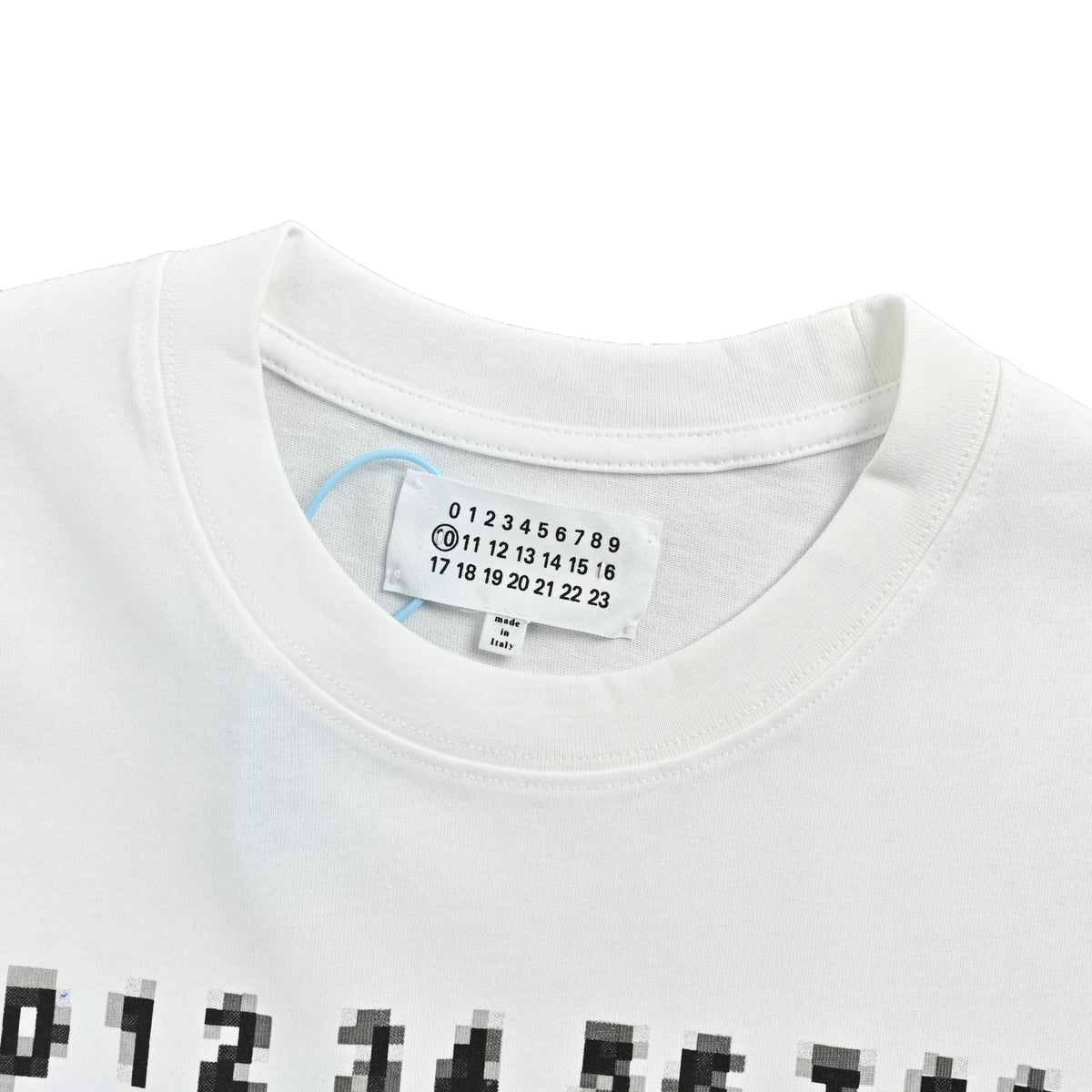 Maison Margiela mosaic print short sleeves