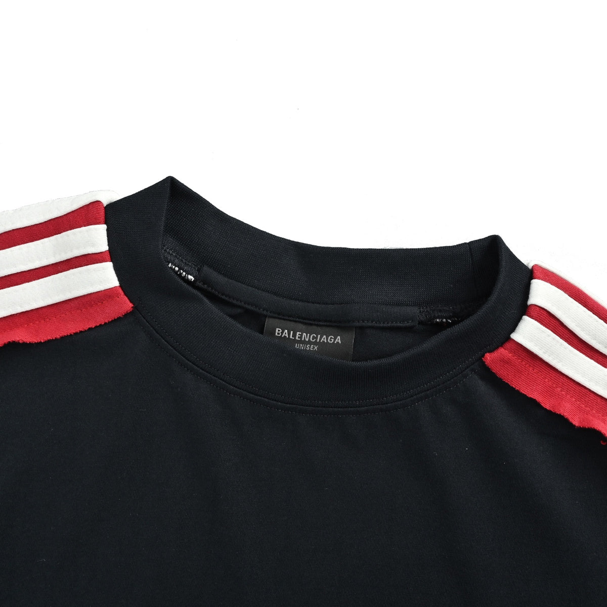Balenciaga/Balanciaga UNITY SPORTS ICON double ring shoulder web short sleeves