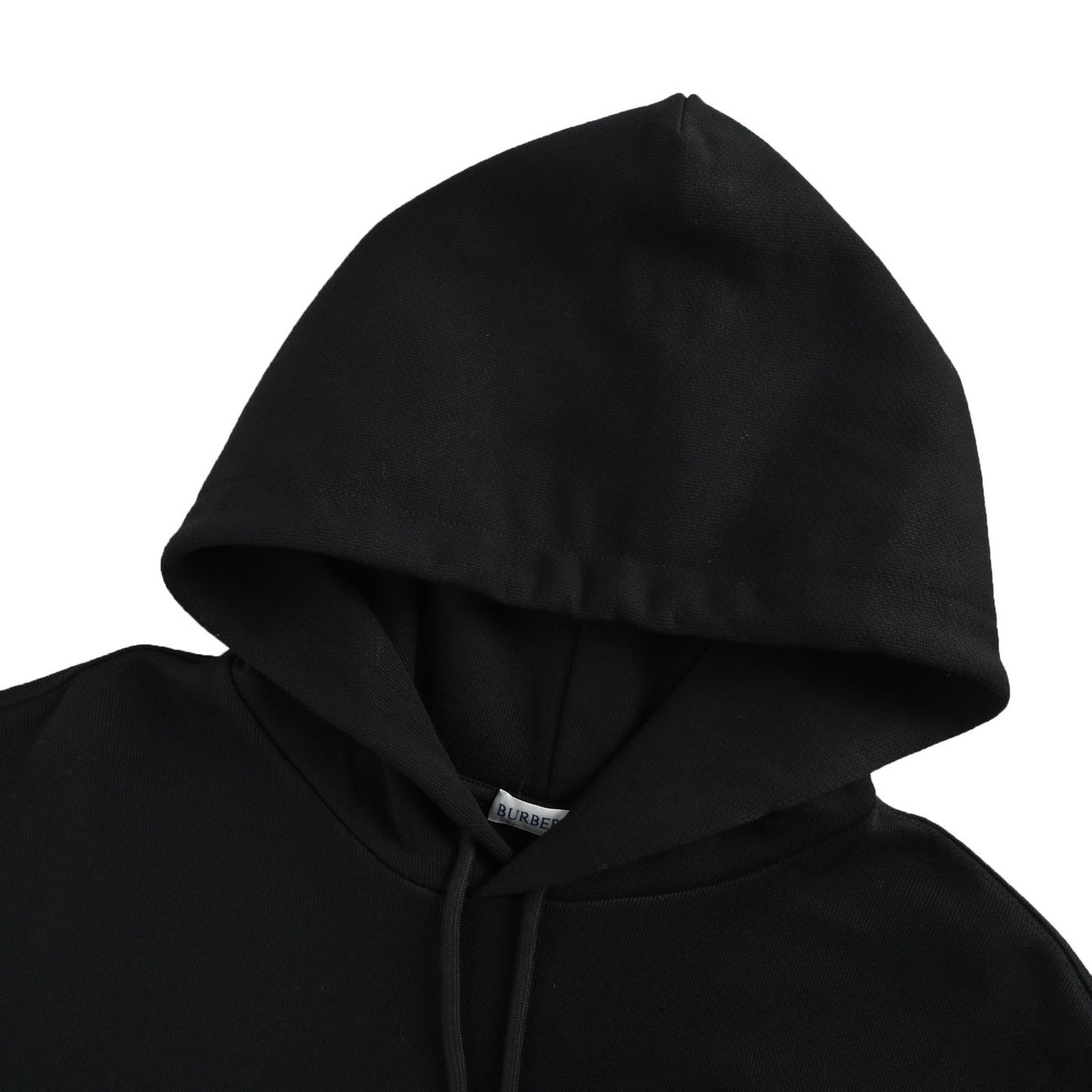 Burberry letter laminated suit hooded sweatshirt