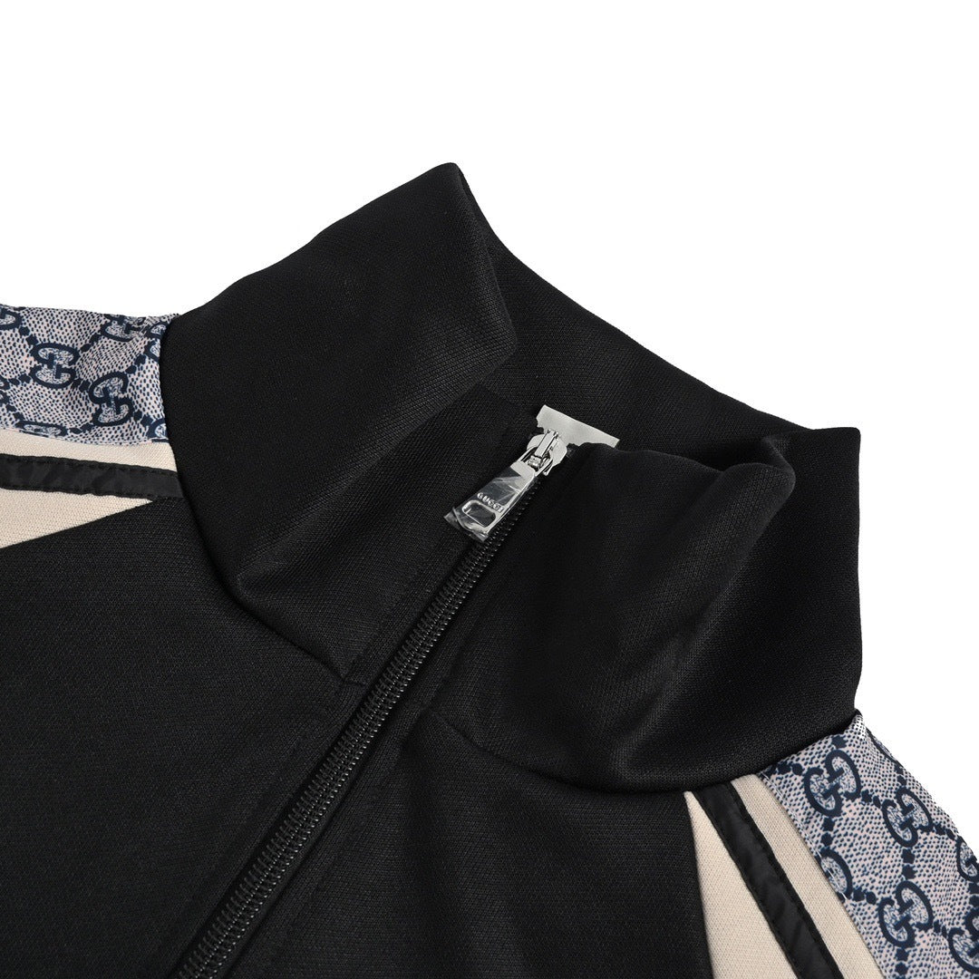 Gucci classic snake-print webbing suit jacket