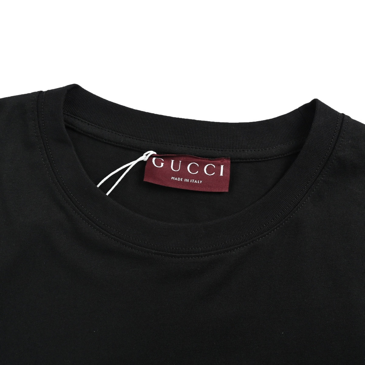 Gucci pink letter print short sleeves