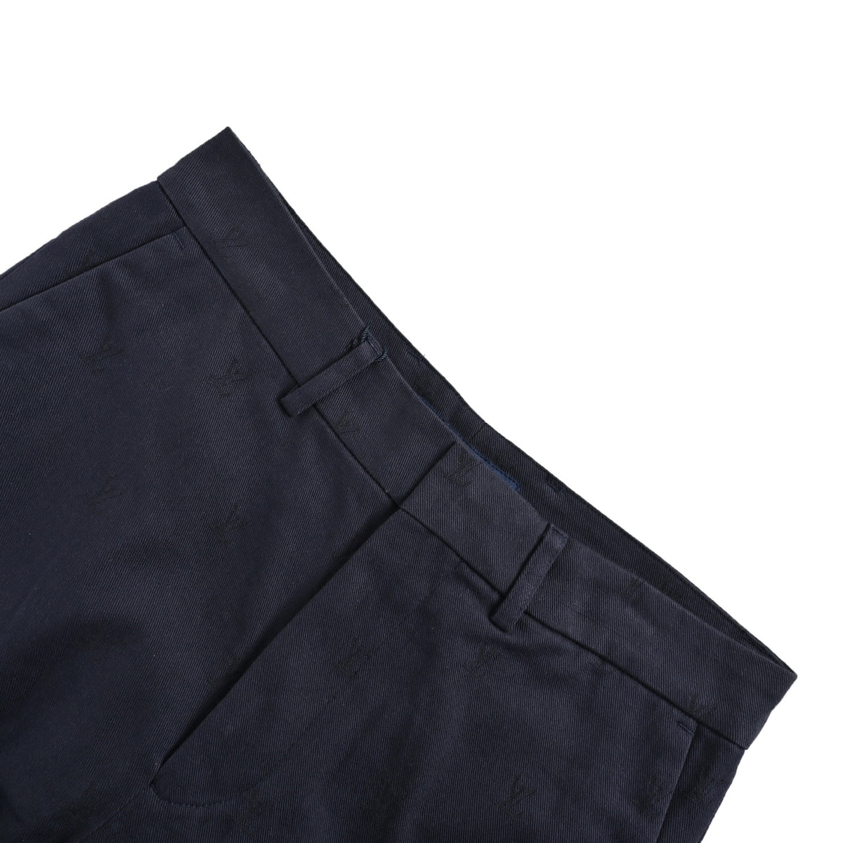 Louis Vuitton presbyopia dark pattern jacquard shorts