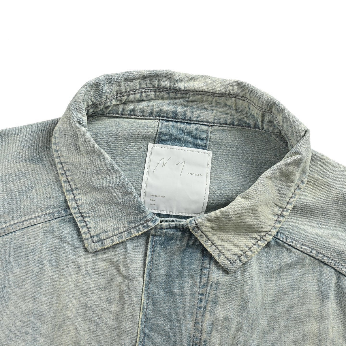 ANCELL 25ss new AC thin denim jacket