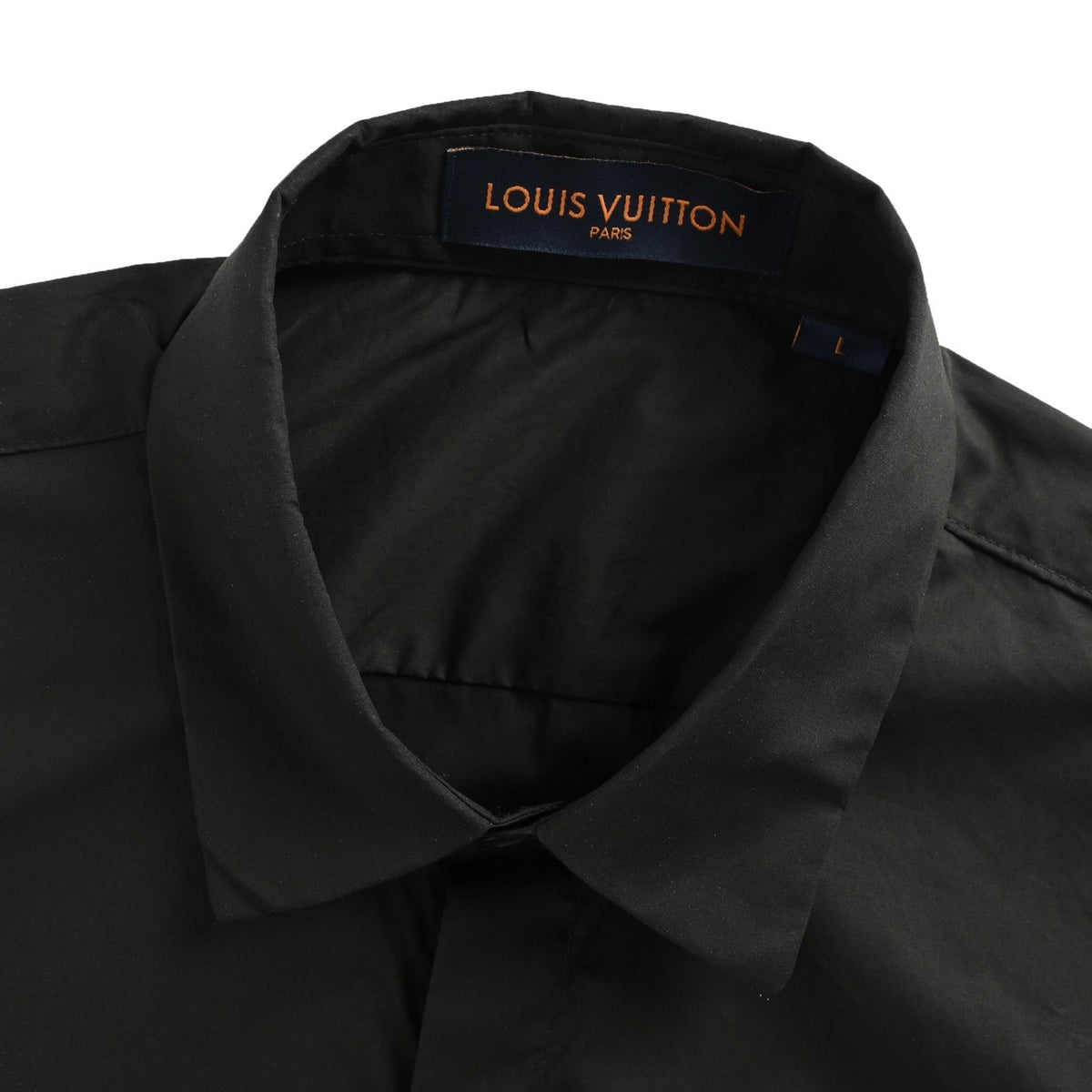 Louis Vuitton 25ss laminated letter logo long-sleeved shirt