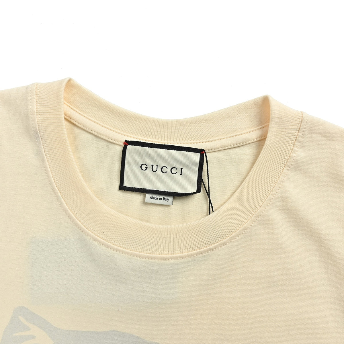 Gucci 26ss ghost cat print short sleeves