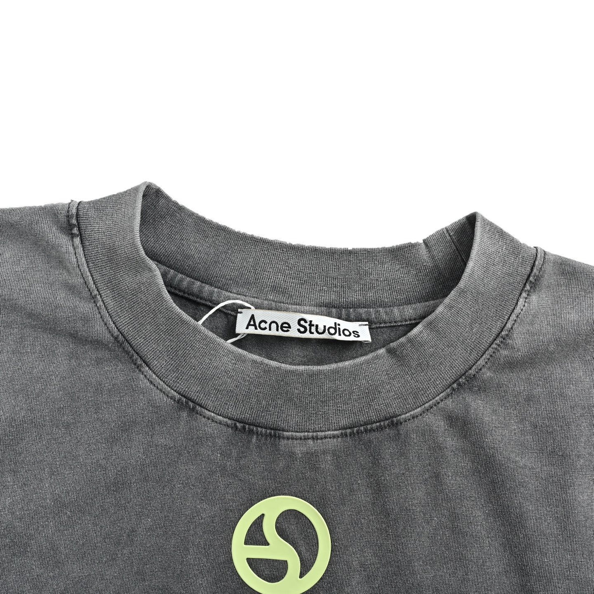 Acne Studios Logo Neck Short Sleeve