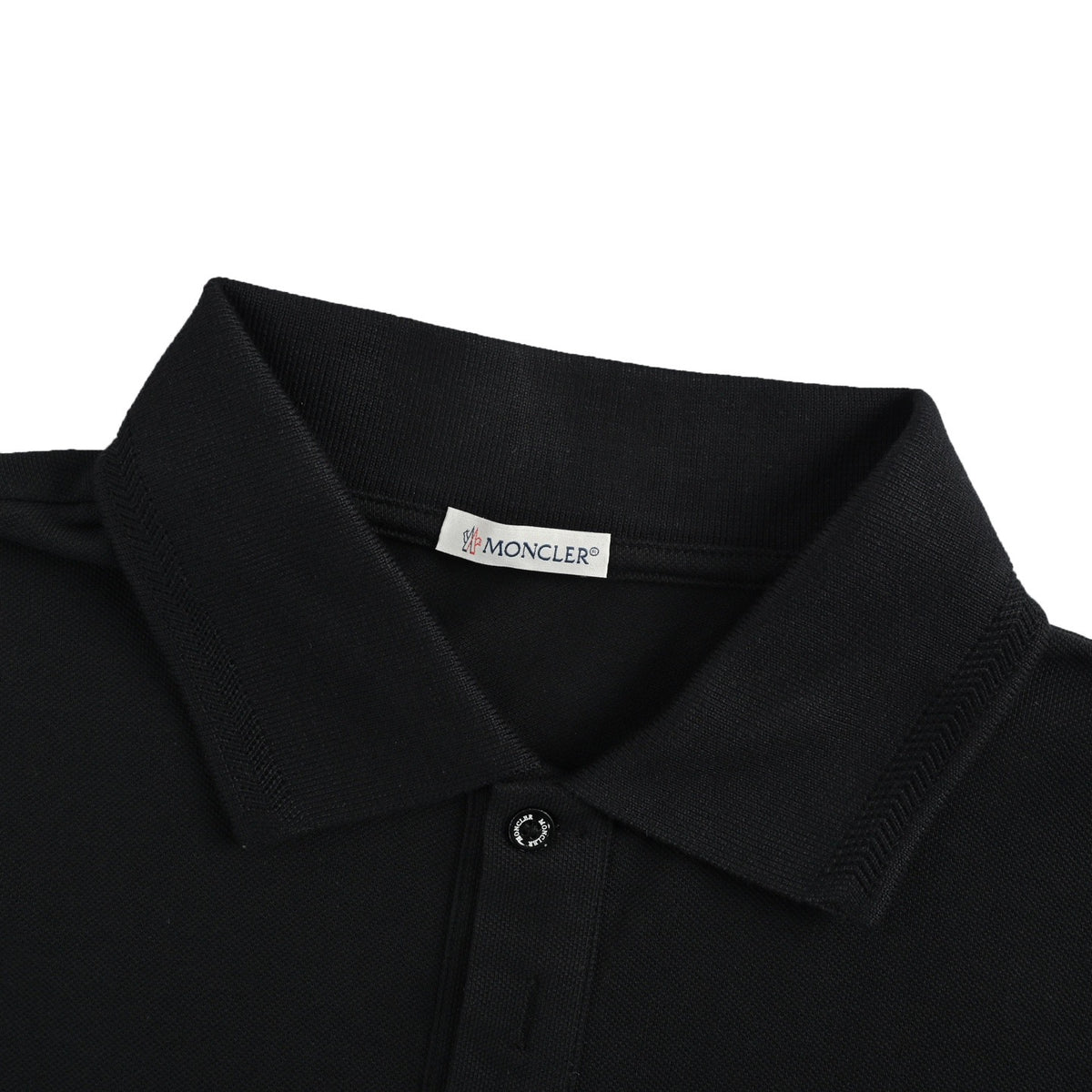 Moncler/Mask Classic Logo Embroidered Polo Short Sleeve