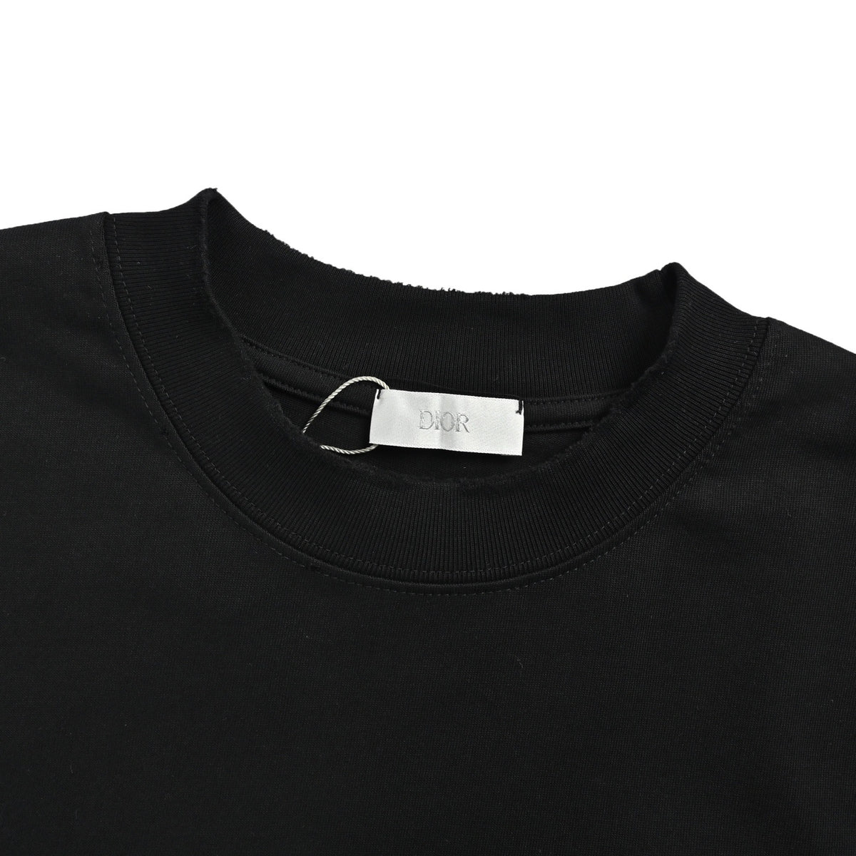 Dior 26ss letter logo patch embroidered short sleeves