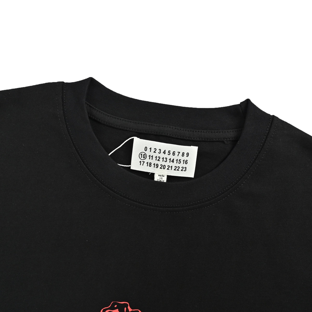 Maison Margiela snake-shaped limited-edition digital print short-sleeves