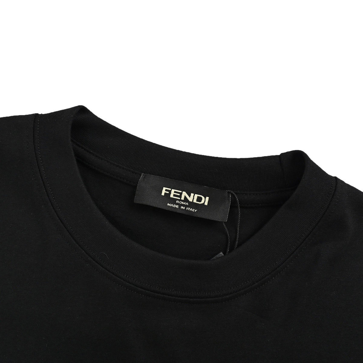 Fendi 25ss FF embroidered logo short sleeves