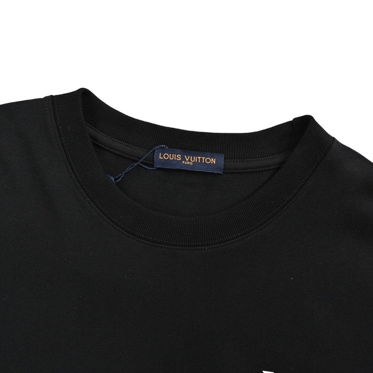Louis Vuitton rivets, hot-drilled and glued letter short sleeves
