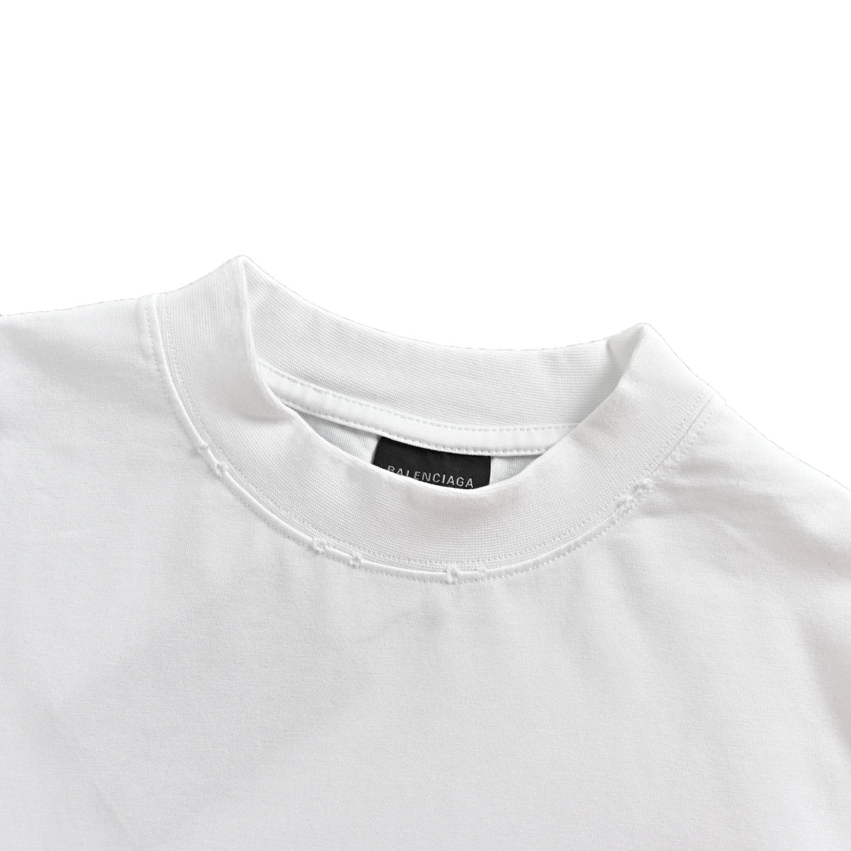 Balenciaga/Balanciaga horizontal letter printed short sleeves