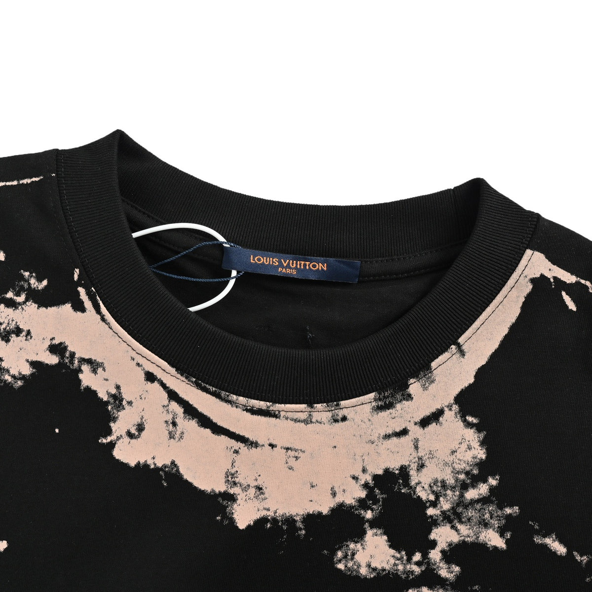 Louis Vuitton optical illusion tie-dye printed short sleeves