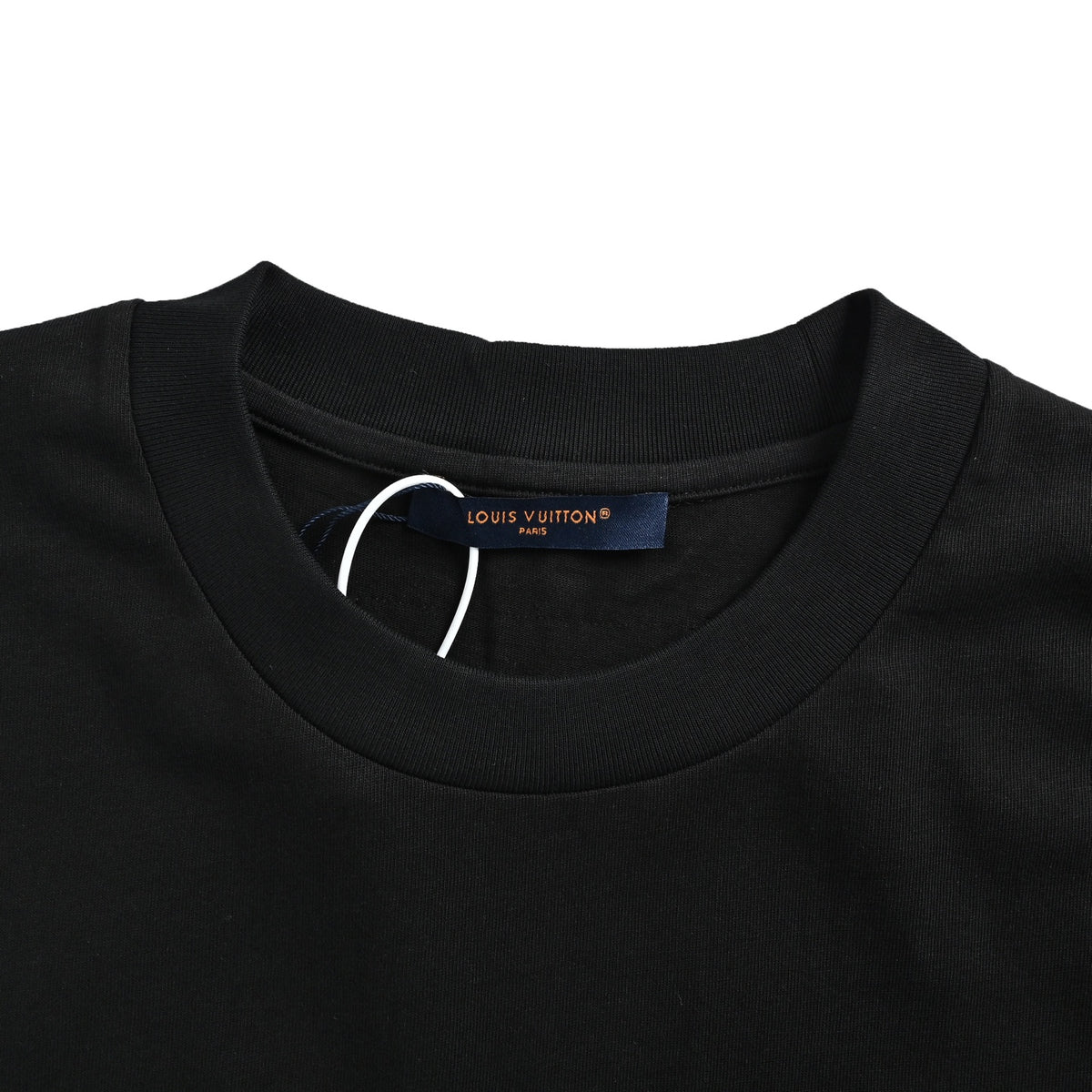 LouisVuitton/Louis Vuitton star small label LV embroidered logo short sleeves