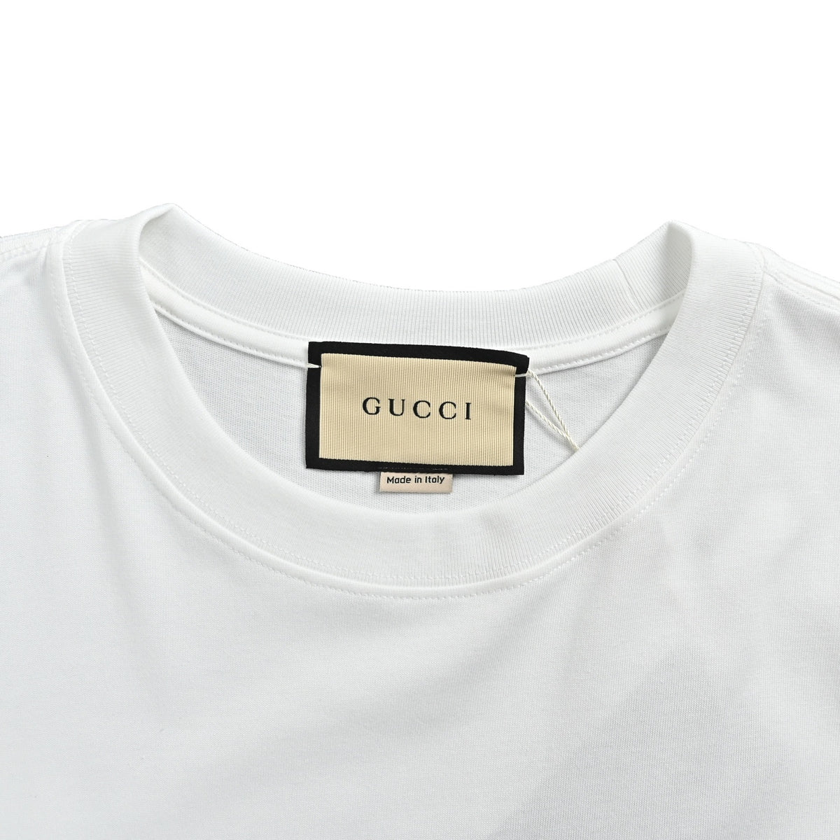 Gucci bear print short sleeves