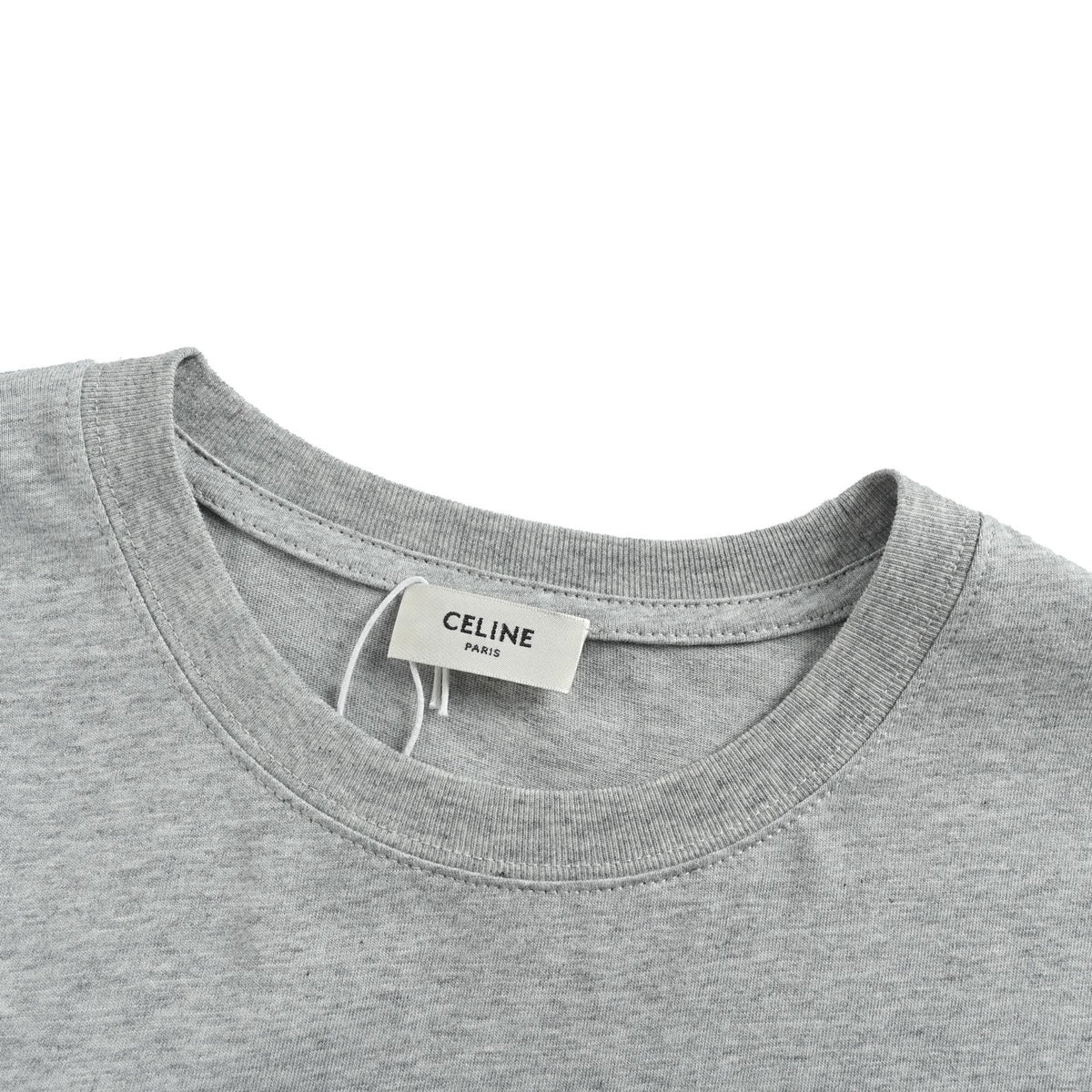 Celine flocked letter short sleeves
