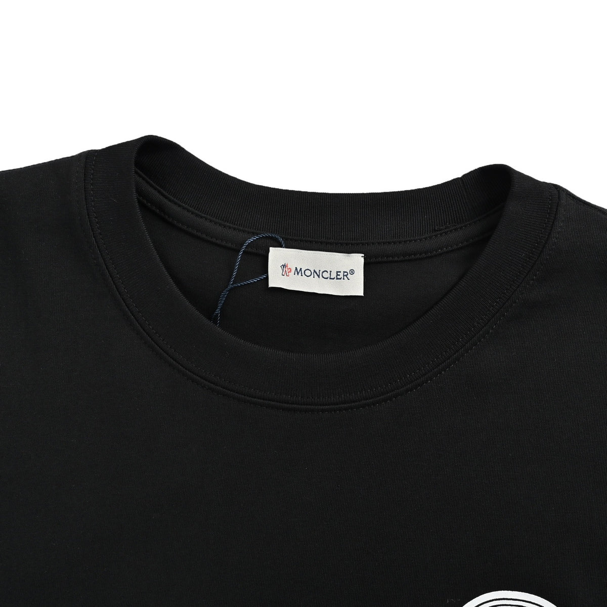 Moncler/mask ghosting logo print short sleeves