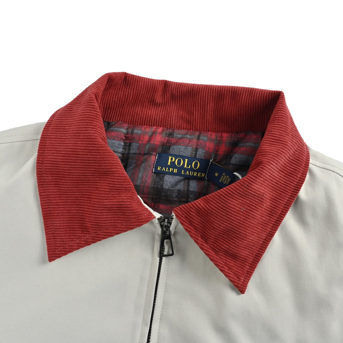 RALPH LAUREN N81 retro corduroy collar cotton jacket