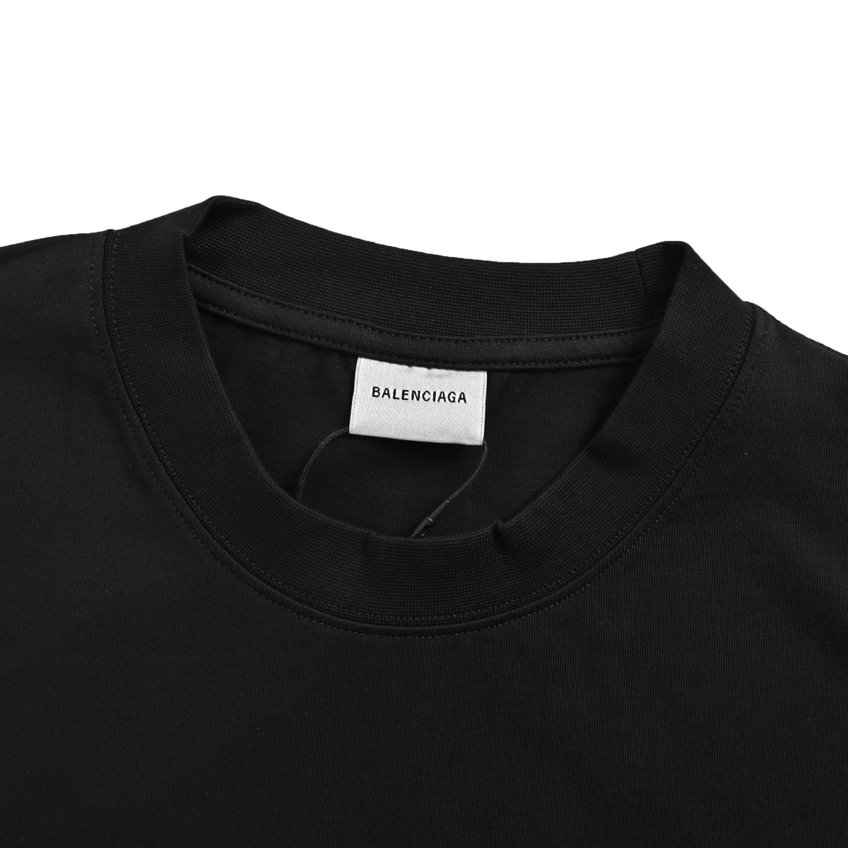 Balenciaga portrait art letter print short sleeves