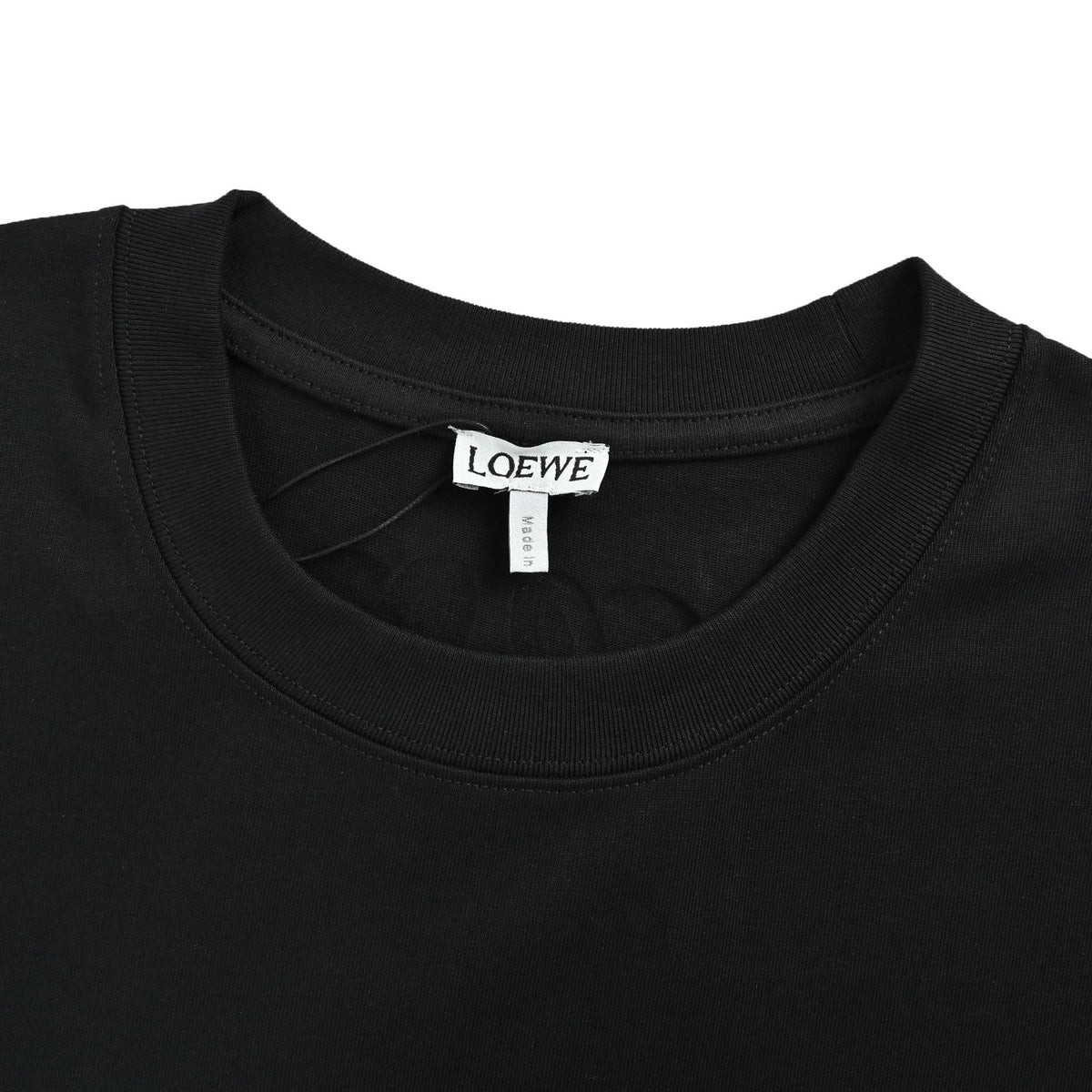 Loewe/Luo Yiwei 26ss foam logo printed short sleeves