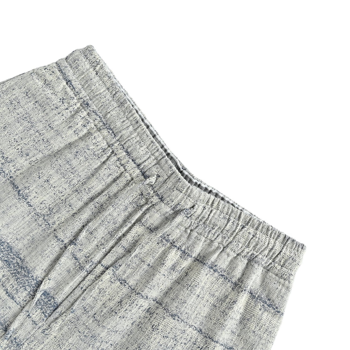 Loewe/Luo Yiwei textured denim denim shorts