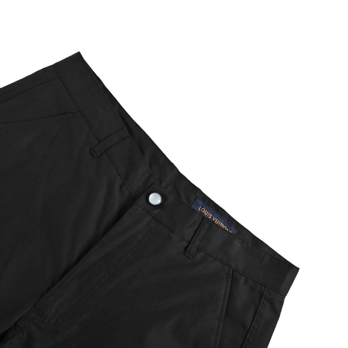 Louis Vuitton pocket four-flower embroidered cargo trousers