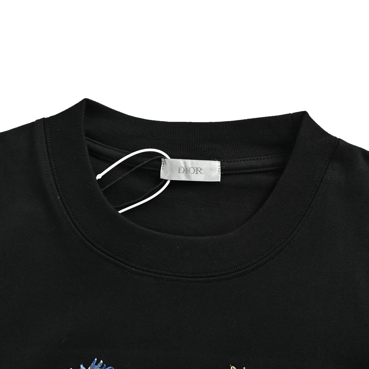 Dior 26ss Bee Crown Heavy Industry Embroidered Short Sleeve