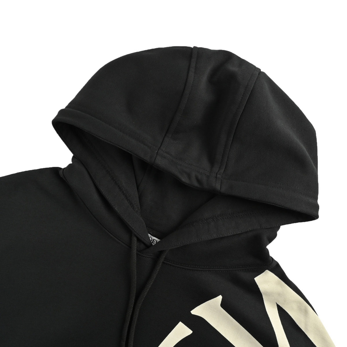 Loewe/Luoyiwei 25Fw large letter logo print hooded sweatshirt