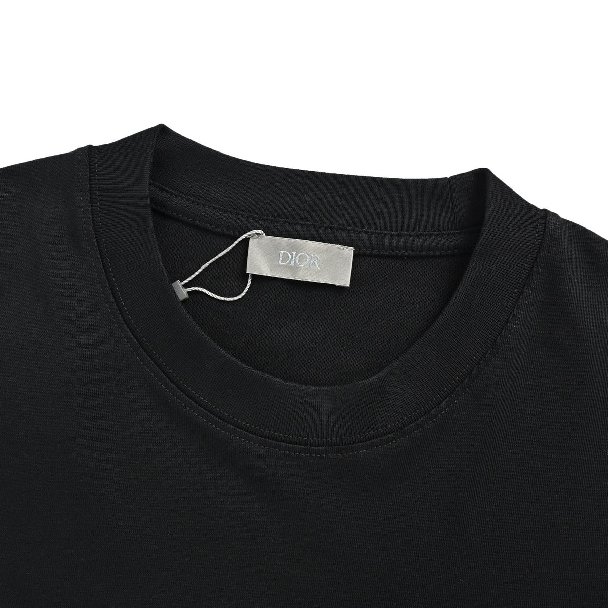 Dior patch letter logo embroidered short sleeves