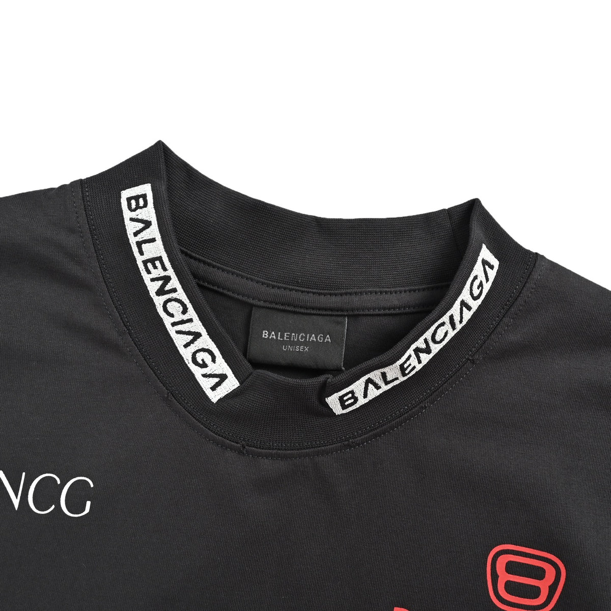 Balenciaga/Balanciaga multi-label printed short sleeves