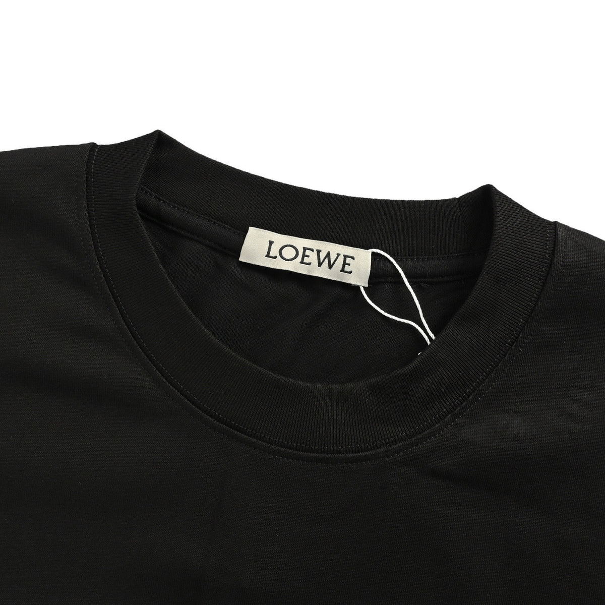 Loewe/Luoyiwei 25Fw hollow logo logo overlapping pockets long-sleeved T