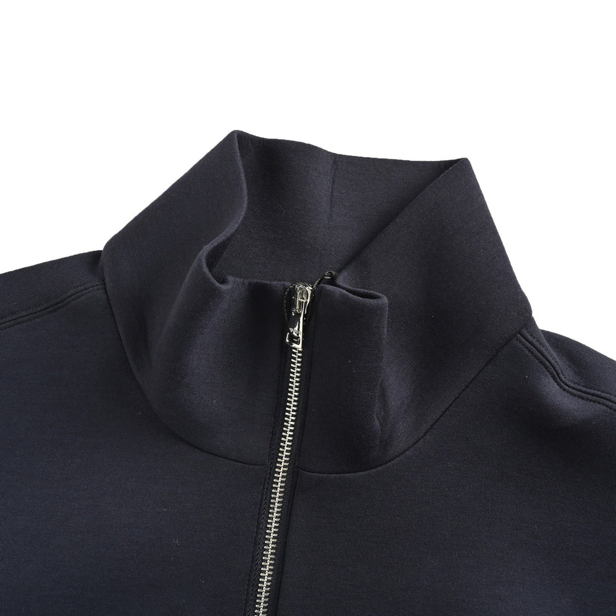 Gucci 25Fw embroidered logo space cotton suit half-zip sweatshirt