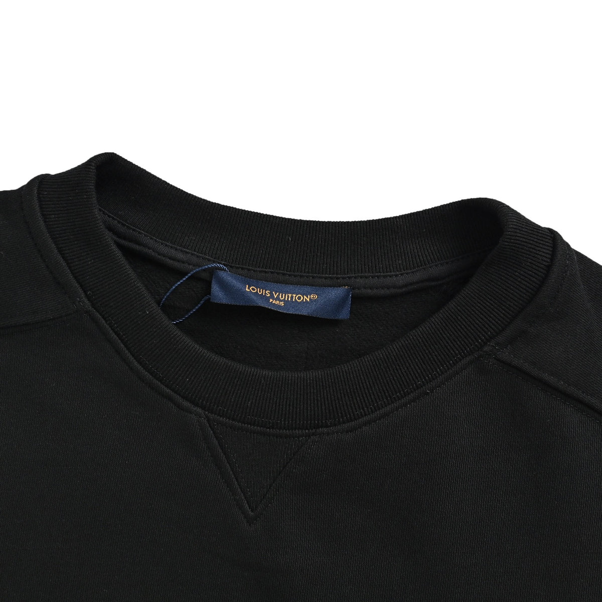 Louis Vuitton presbyopic patchwork pocket crew neck sweatshirt
