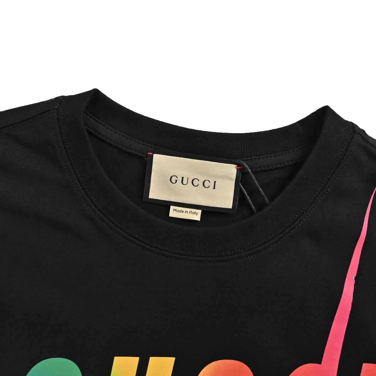 Gucci gradient lightning print short sleeves