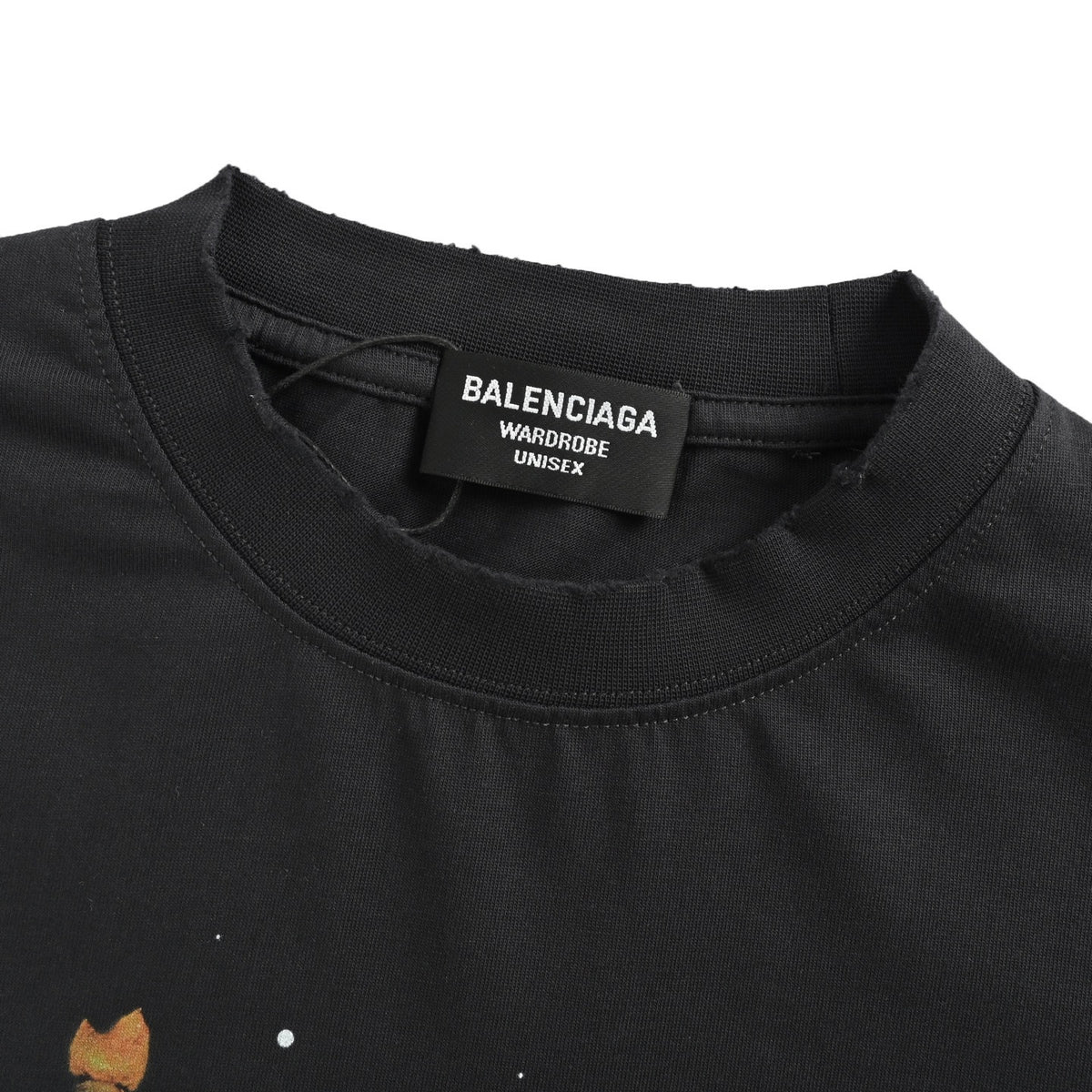 Balenciaga Lady Liberty printed short sleeves