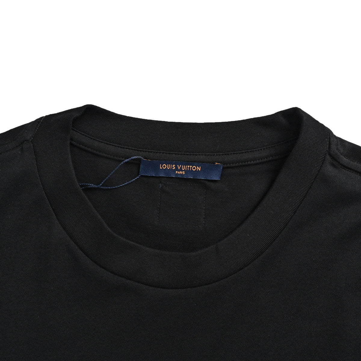 Louis Vuitton 26ss beaded signature letter short sleeves