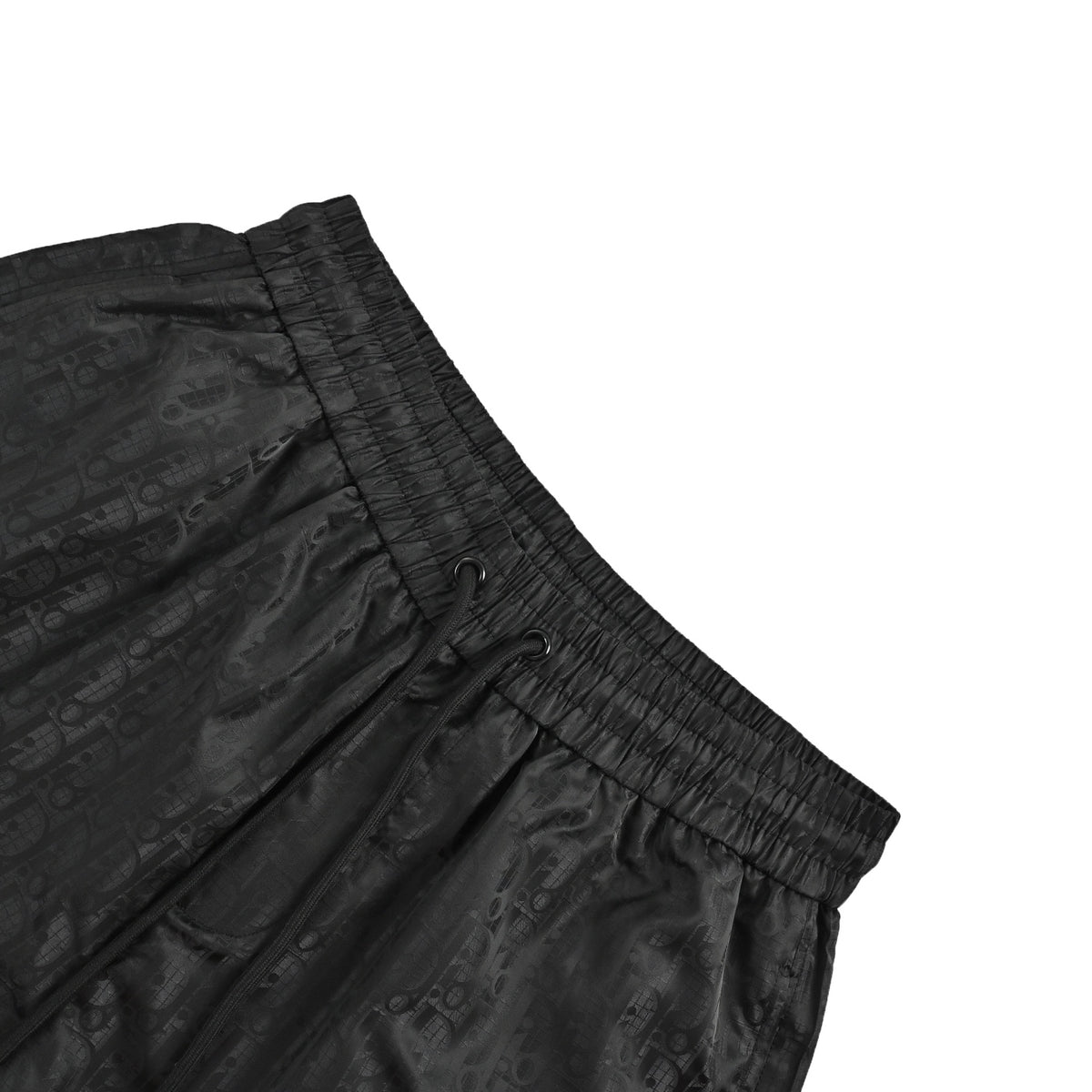 Dior dark pattern old flower jacquard shorts