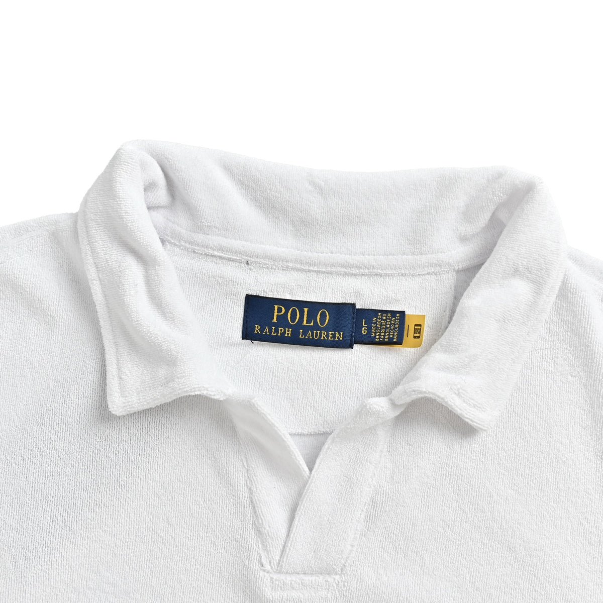 Ralph Lauren terry cloth Polo short sleeves