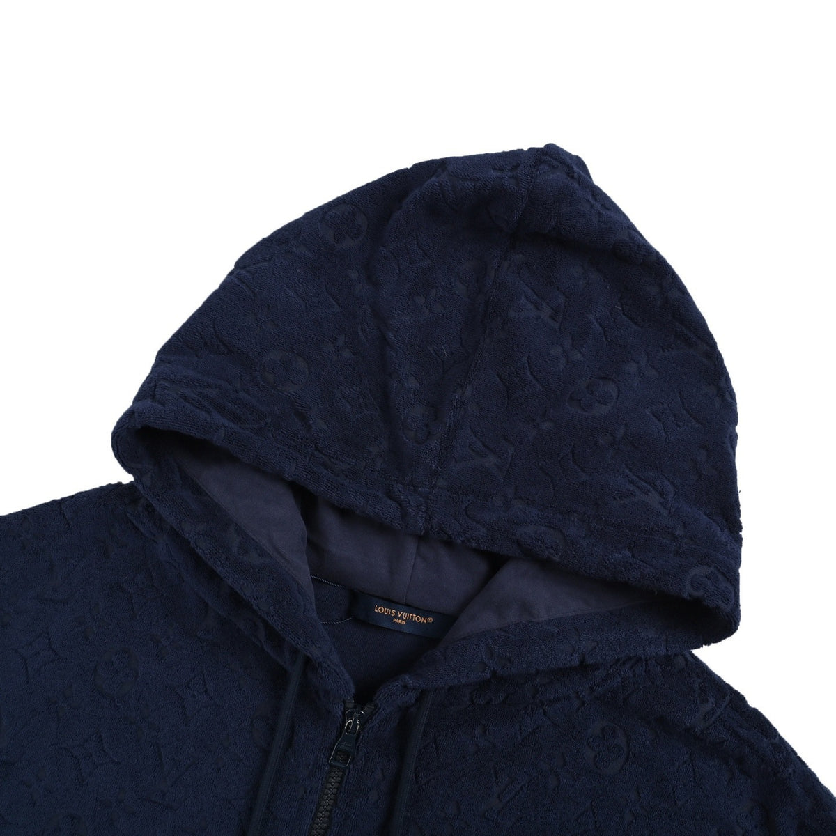 Louis Vuitton 25Fw presbyopia printed towel zipper jacket