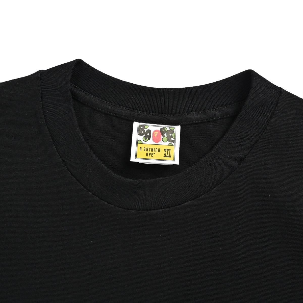 BAPE/Ape Man Crow Heart Joint Classic Letter Print Short Sleeve