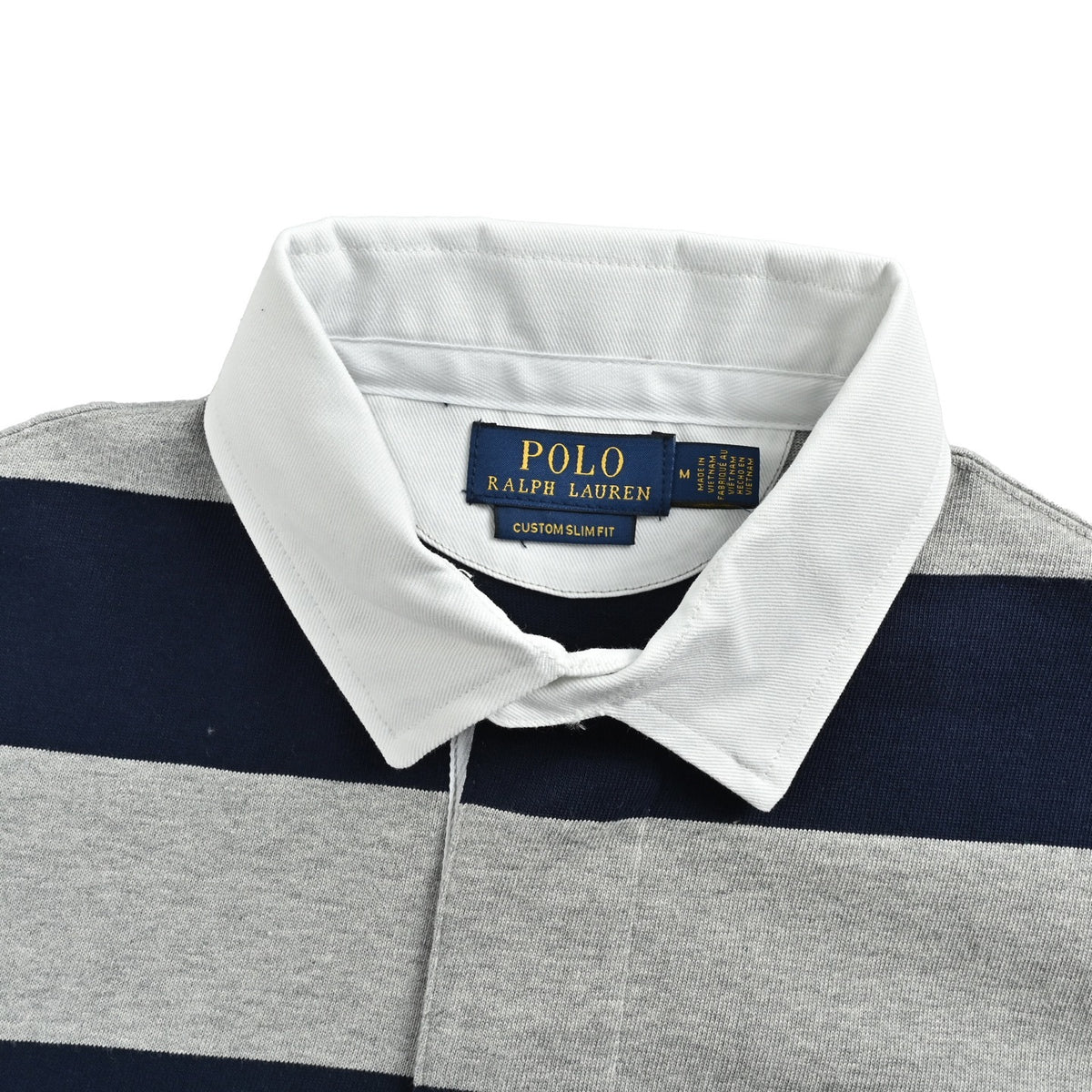 Ralph Lauren striped long-sleeved Polo shirt
