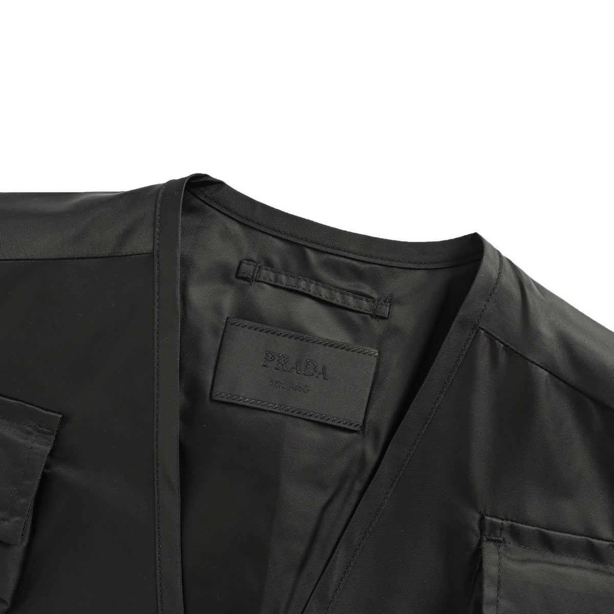 Prada multi-pocket workwear nylon vest